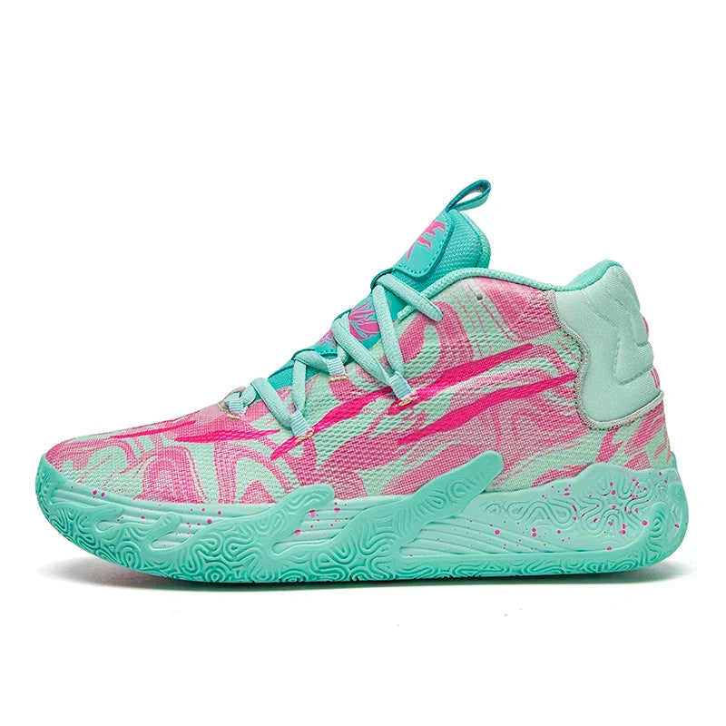 Basketbalschoen – Schokabsorberende Sportschoen met Ademend Gaas & Stijlvol Design