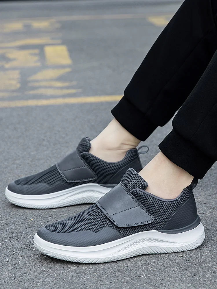 Orthopedische Schoenen – Comfortabele Sneakers met Brede Pasvorm & Klittenbandsluiting