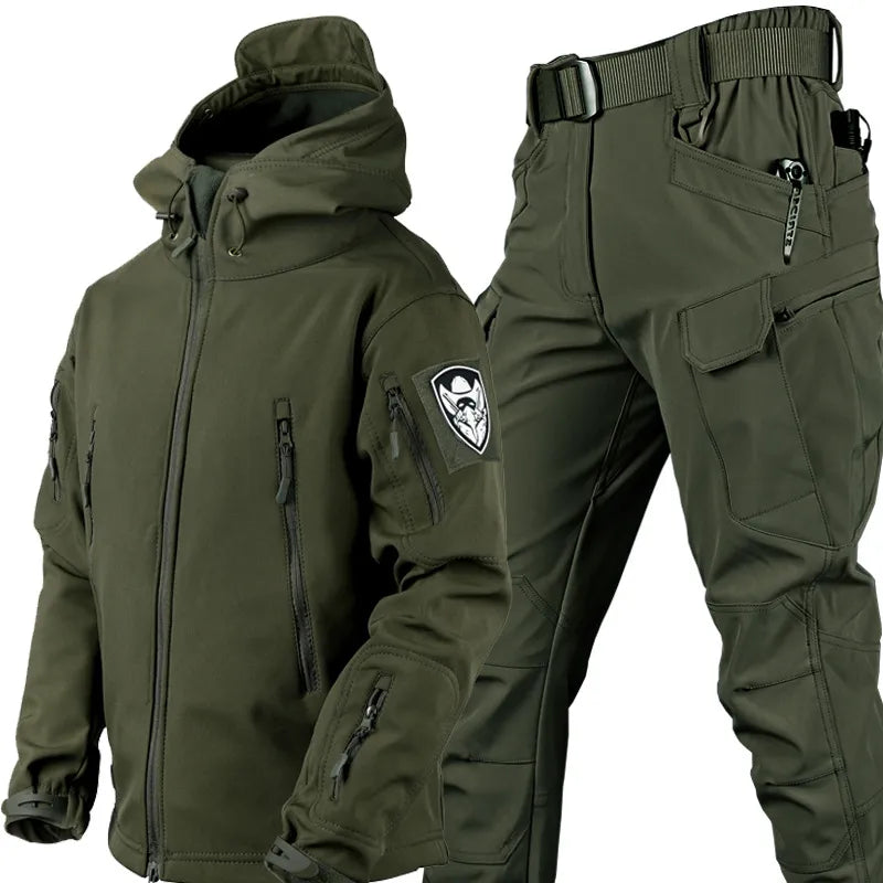 Outdoor Winddicht Jack en Broek Set – Waterdicht, Ademend, Lichtgewicht