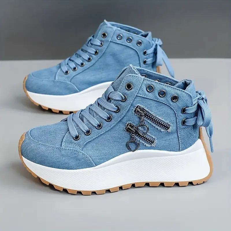 High-Edge Sneakers – Trendy en Comfortabele Hoge Sneakers voor Dagelijks Gebruik