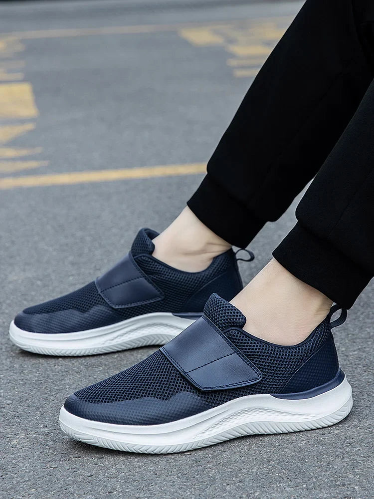Orthopedische Schoenen – Comfortabele Sneakers met Brede Pasvorm & Klittenbandsluiting