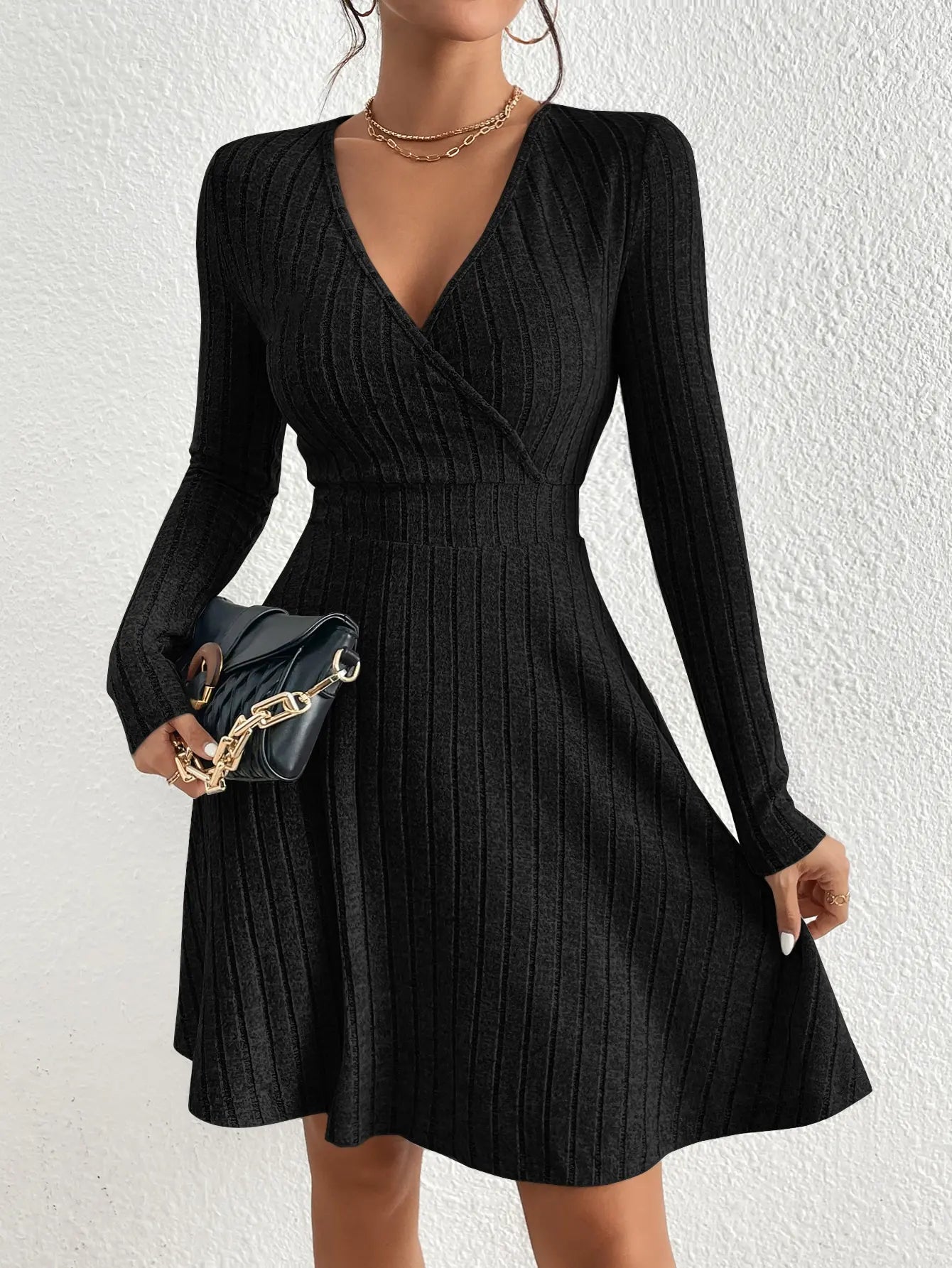 Rib Jurk – Stijlvol, Comfortabel & Tijdloos Design