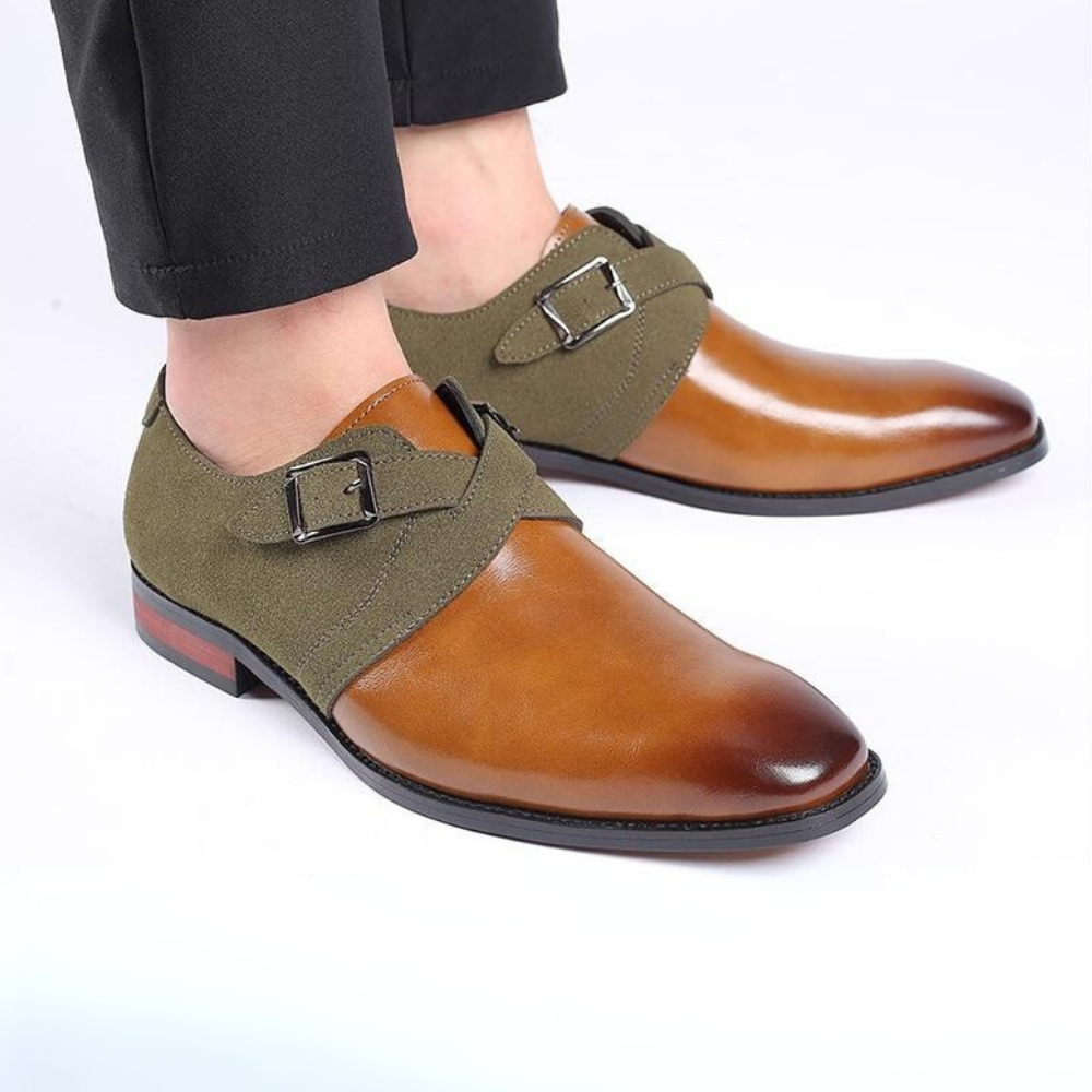 Elegante Schoenen Heren – Premium Leren Derby’s met Comfortabele Zool & Tijdloos Design
