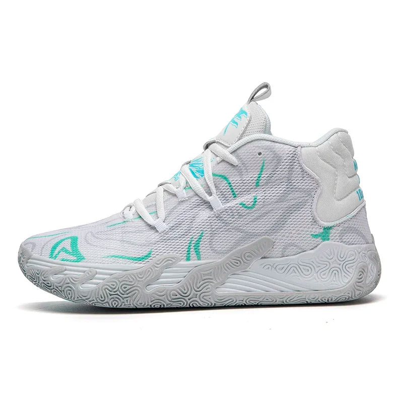 Basketbalschoen – Schokabsorberende Sportschoen met Ademend Gaas & Stijlvol Design