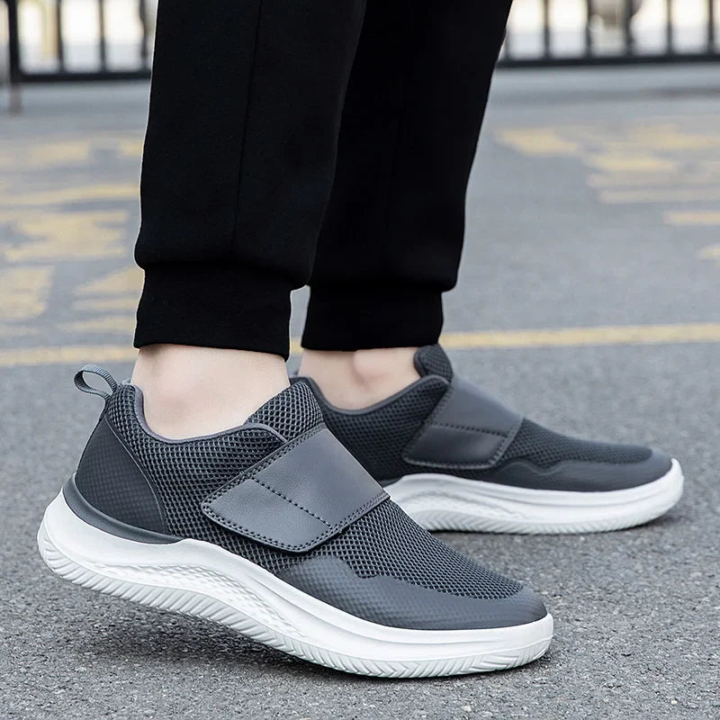 Orthopedische Schoenen – Comfortabele Sneakers met Brede Pasvorm & Klittenbandsluiting