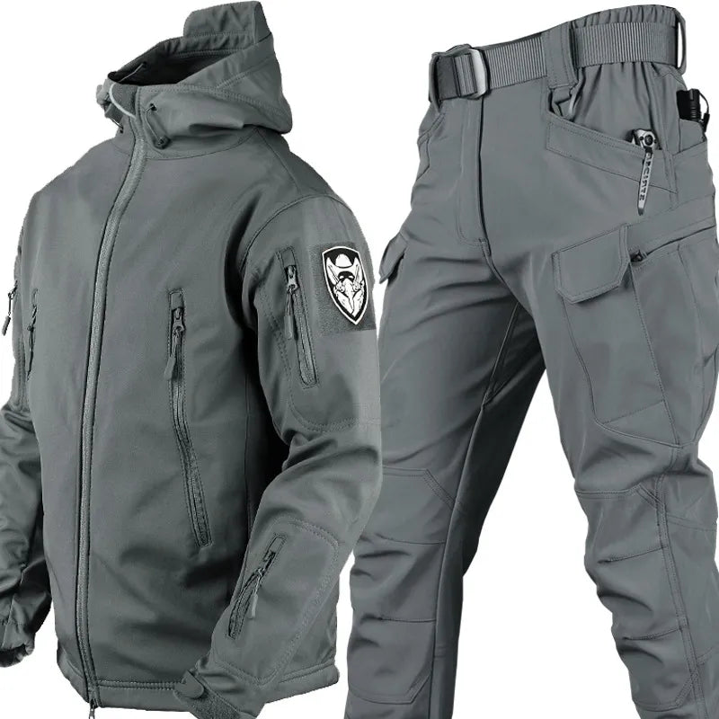 Outdoor Winddicht Jack en Broek Set – Waterdicht, Ademend, Lichtgewicht