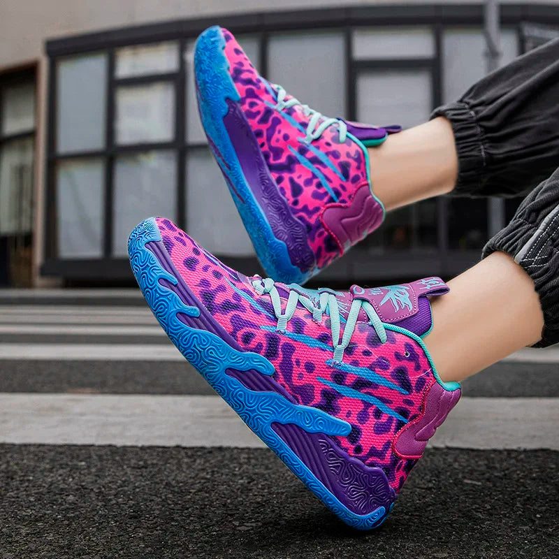 Basketbalschoen – Schokabsorberende Sportschoen met Ademend Gaas & Stijlvol Design