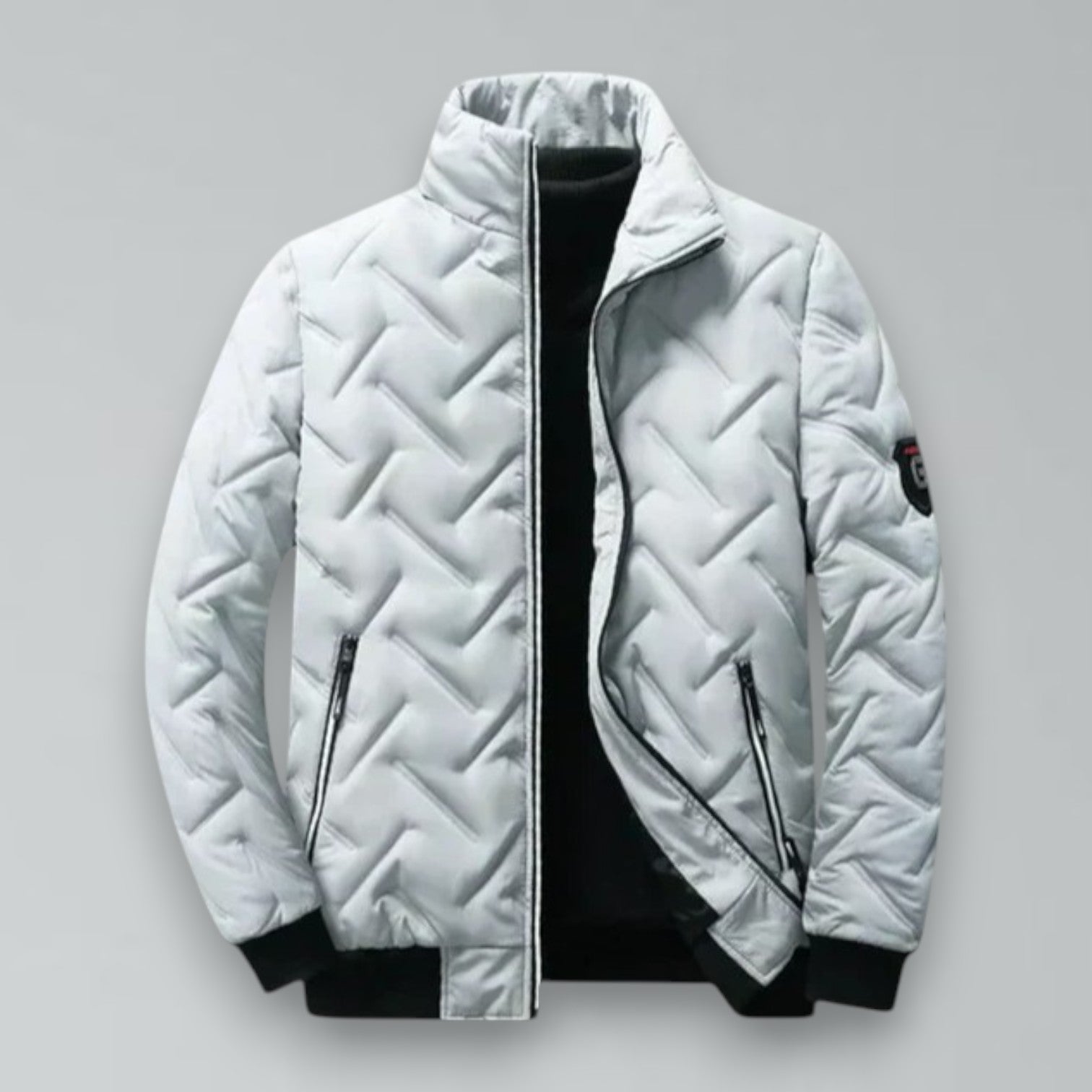 Elegante Gewatteerde Jas – Warme Dames & Heren Winterjas met Tijdloos Design