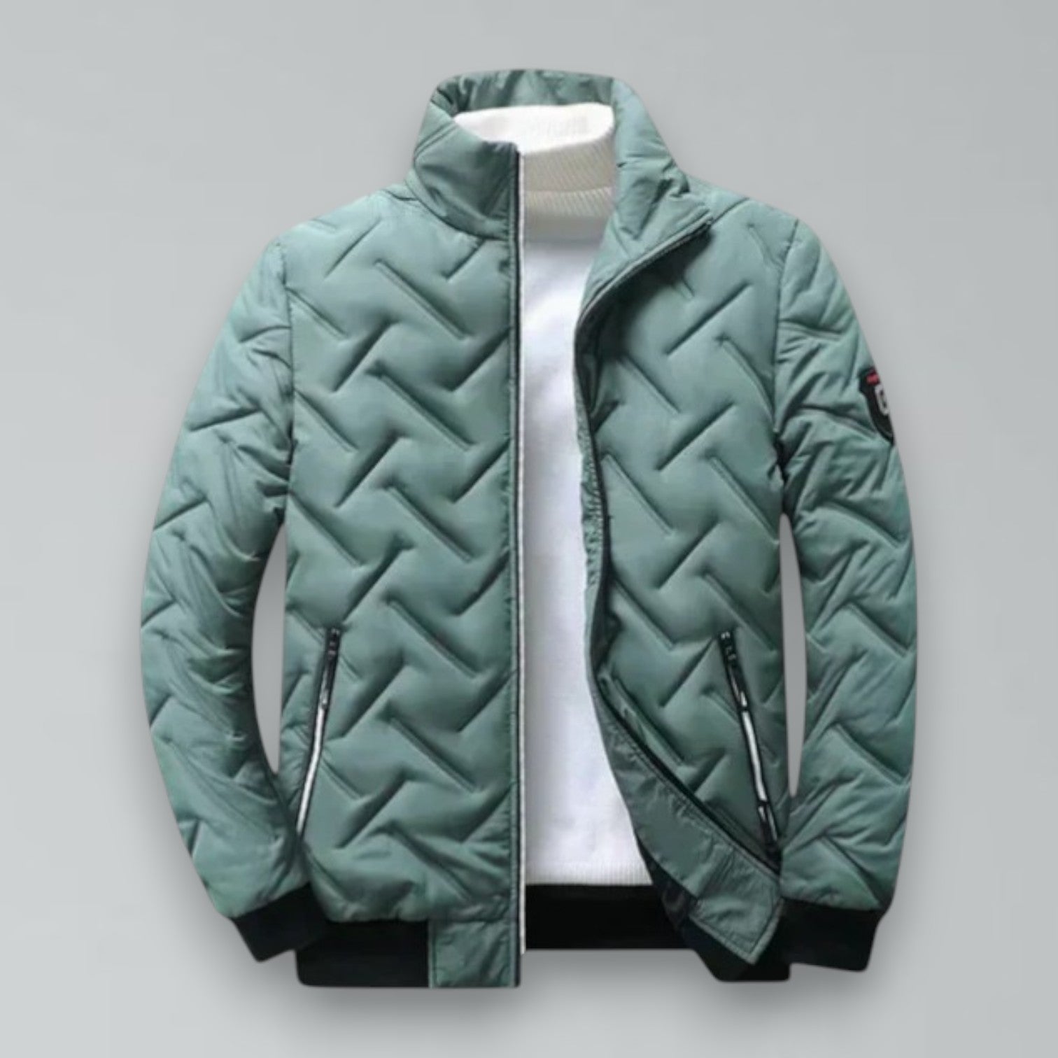 Elegante Gewatteerde Jas – Warme Dames & Heren Winterjas met Tijdloos Design