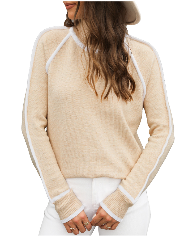 Kuschelige Damestrui met Col – Warme Turtleneck-Pullover voor Koude Dagen