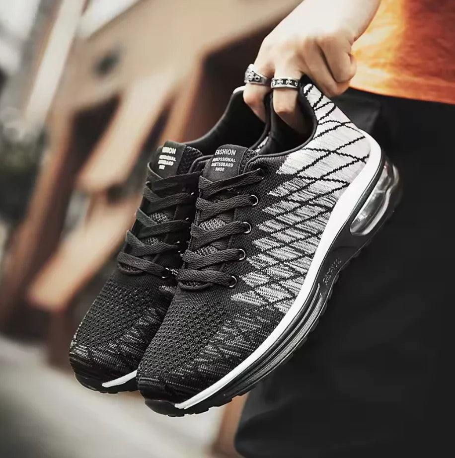 Sportsneakers met Schokabsorberend Luchtkussen – Comfortabele Wandelschoenen & Trainingsschoenen