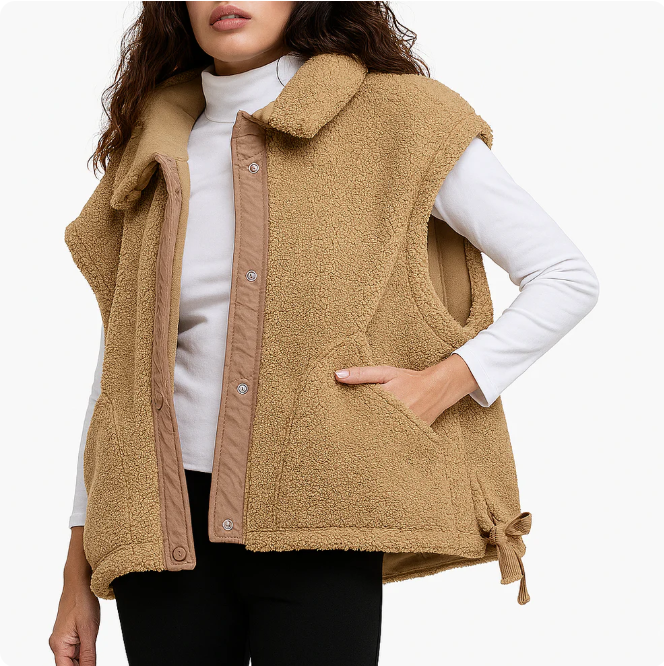 Warme Gezellige Fleece Vest Dames & Heren – Comfortabel, Stijlvol en Casual