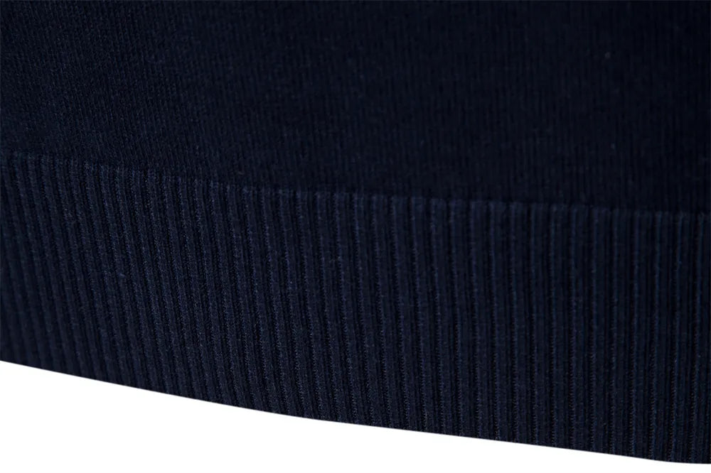 Quarter Zip Sweater – Stijlvolle Herentrui met Ritskraag van Katoenmix
