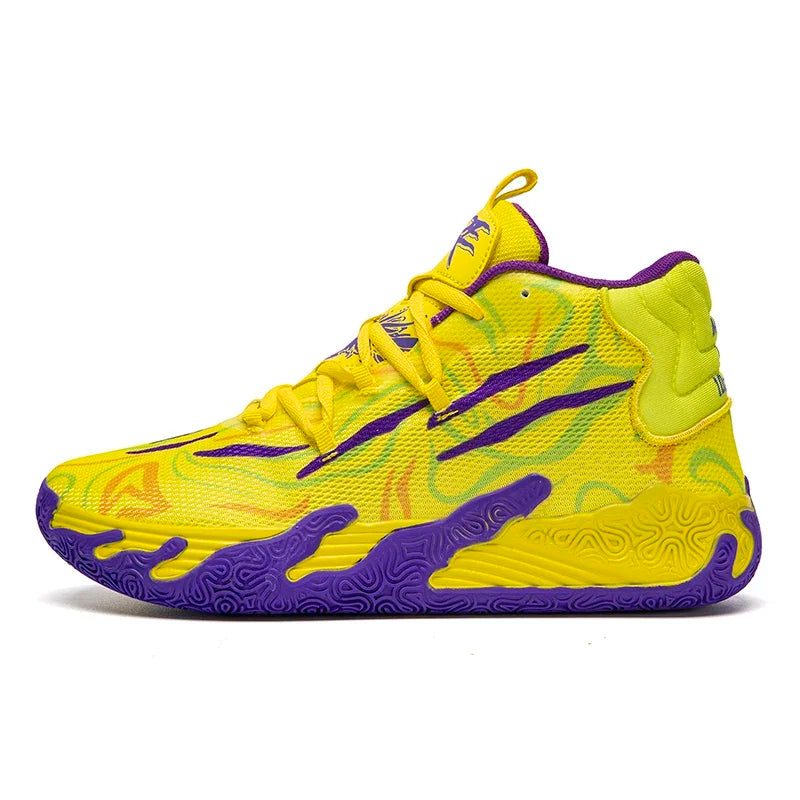 Basketbalschoen – Schokabsorberende Sportschoen met Ademend Gaas & Stijlvol Design