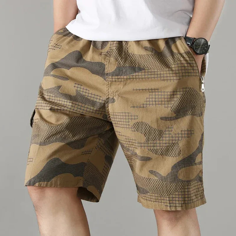 Camouflage Shorts Heren – Ademend Katoen, Stoer Design & Perfecte Pasvorm