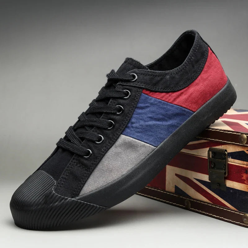 Lage Canvas Sneakers – Tijdloze & Comfortabele Dames/Heren Sneakers