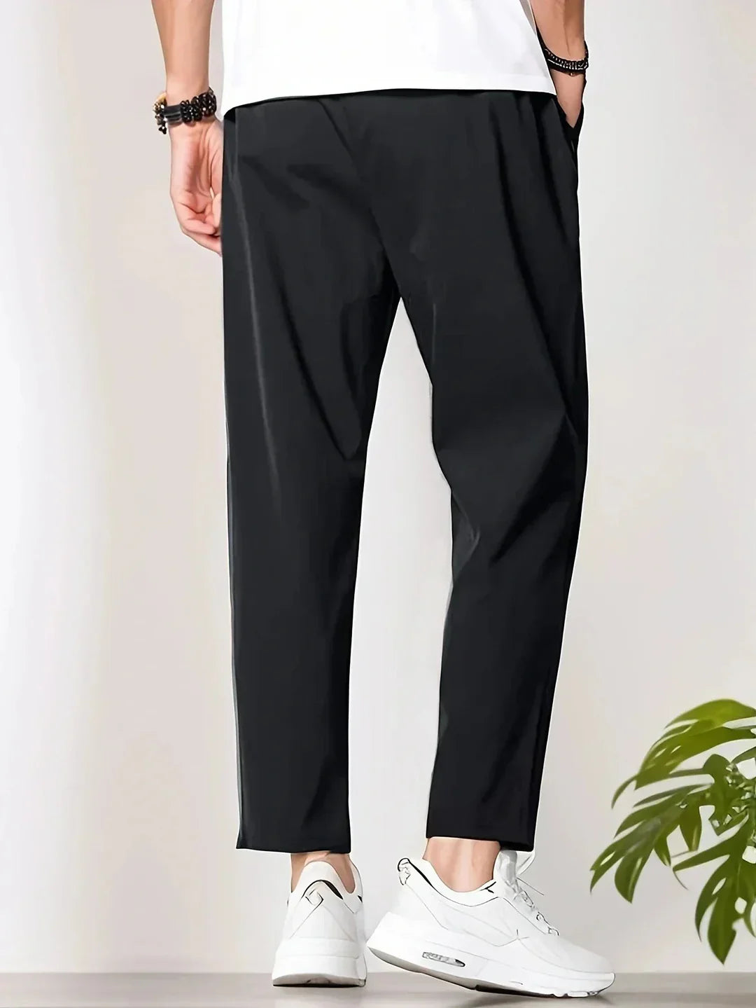 Ademende Vrijetijdsbroek voor Heren – Comfortabel voor Reizen & Weekenden
