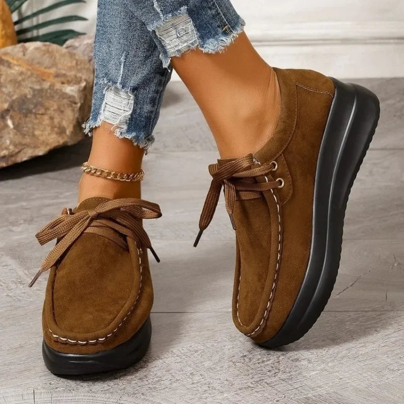 Suède Veterschoenen met Antislip Zool – Comfortabele & Duurzame Heren Schoenen voor Elke Dag