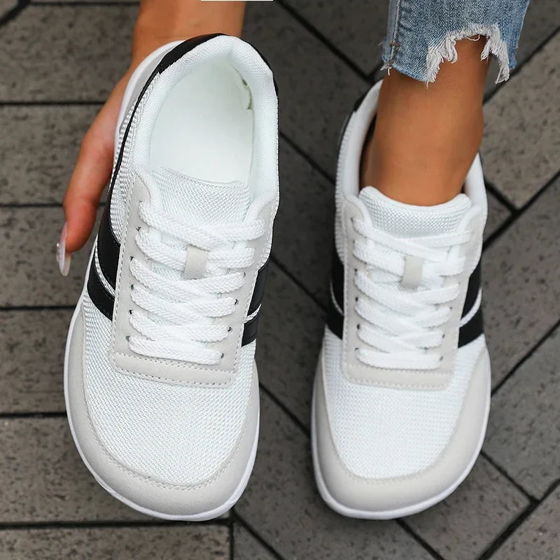 Wide Toe Sneakers Dames & Heren – Barefoot Comfort & Ademend Design