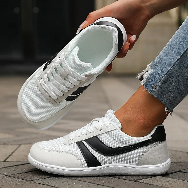 Wide Toe Sneakers Dames & Heren – Barefoot Comfort & Ademend Design