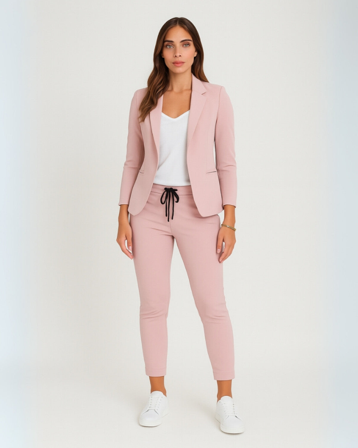 Elegante Dames Blazer Set met Stretch Comfort voor Zakelijk en Avondkleding