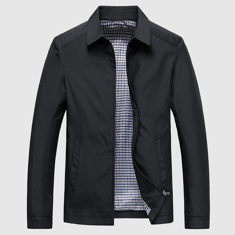 Zaken Lente Jas – Elegante en Stijlvolle Herenjas