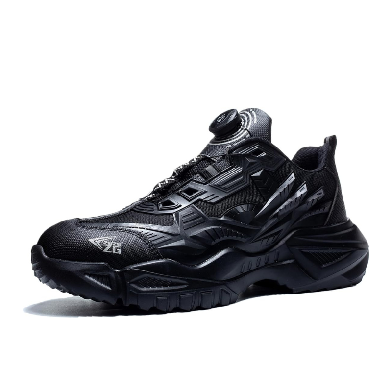 Stalen Neus Veiligheidsschoenen Heren – Lichtgewicht Werkschoenen met Antiperforatie Zool, Antislip & Ademend Mesh