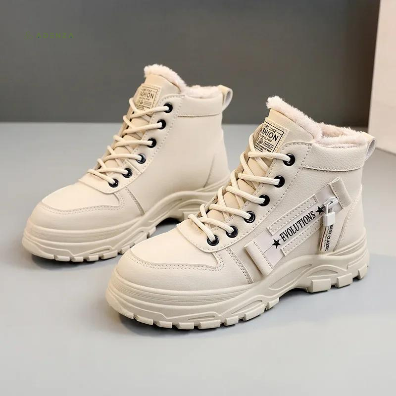Warme Dames Snowboots – Comfortabele Waterdichte Enkellaarzen voor Koud Weer