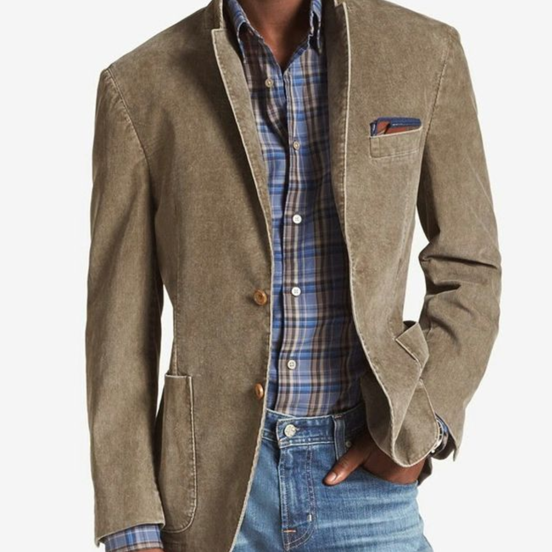 Klassieke Blazer voor Heren – Tijdloze Heren Blazer met Elegante Pasvorm