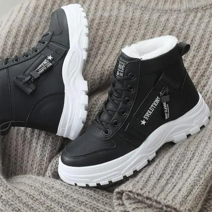 Warme Dames Snowboots – Comfortabele Waterdichte Enkellaarzen voor Koud Weer