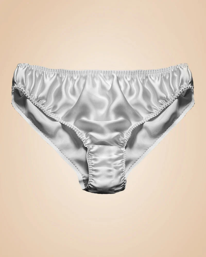 Dames Zijde Slip – 100% Moerbei Zijde Ondergoed met Ademend Naadloos Model