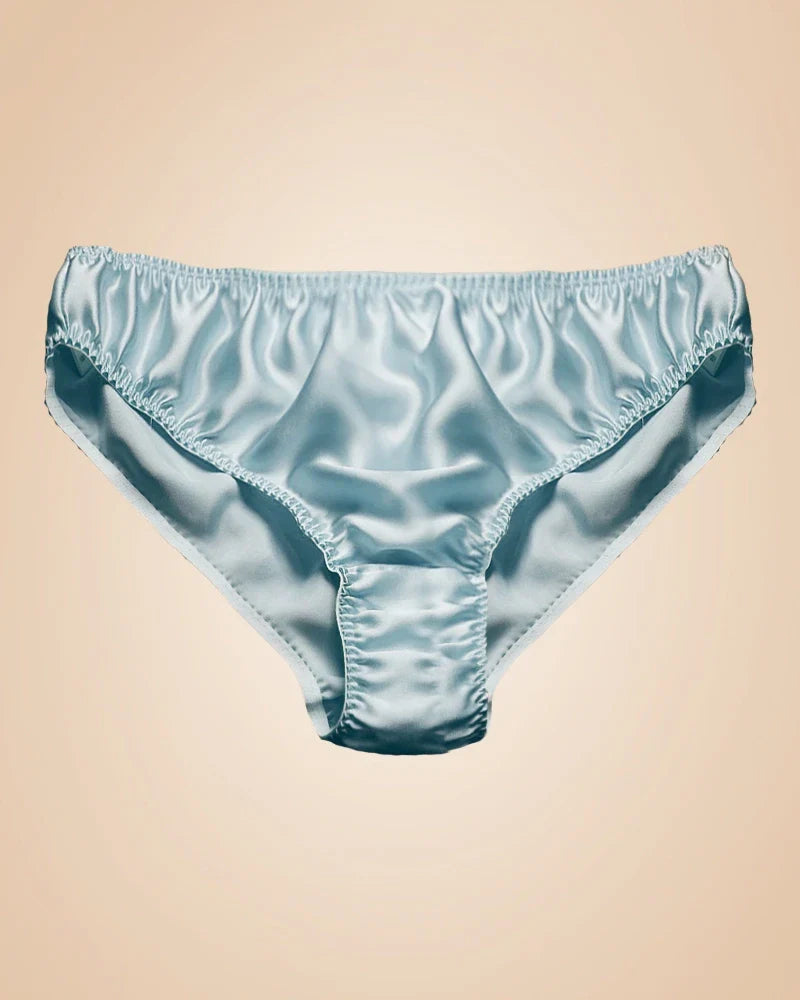 Dames Zijde Slip – 100% Moerbei Zijde Ondergoed met Ademend Naadloos Model