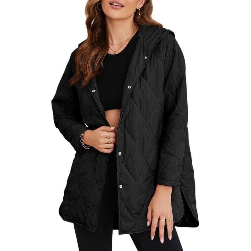 Dames Winter Puffer Jas – Oversized en Lichtgewicht Gewatteerde Jas