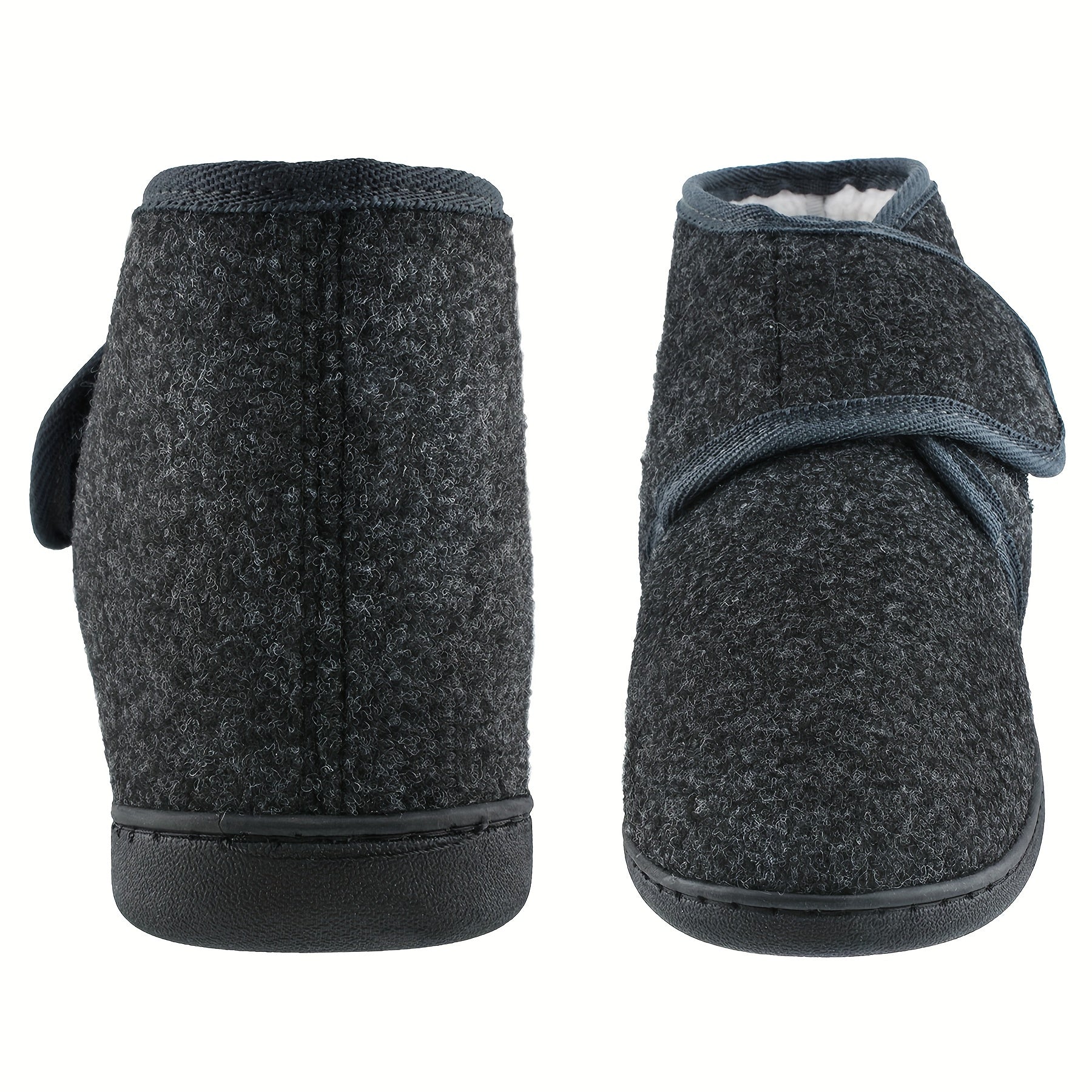 Heren Pantoffels met Stevige Enkelband – Comfortabele Schoenen voor Thuis en Casual