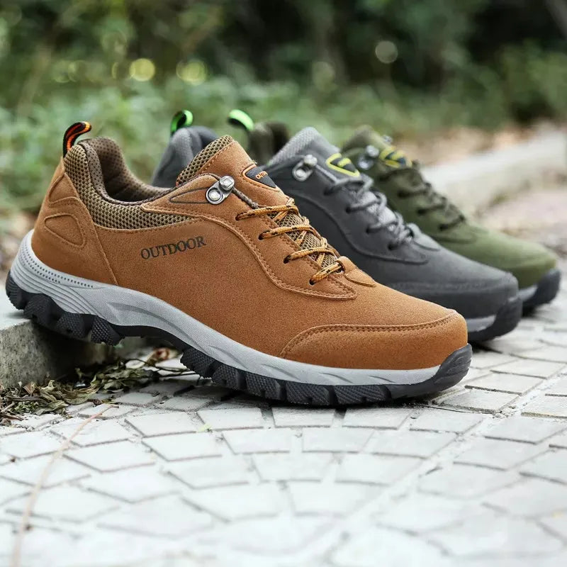 Heren Outdoor Wandelschoenen – Comfortabel, Ademend & Met Voetboogondersteuning