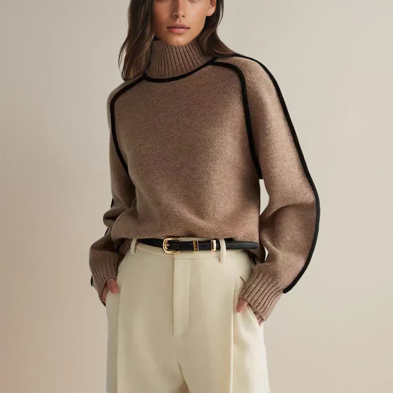 Elegante Zachte Trui – Warme & Luxueuze Winter Must-Have voor Elke Look