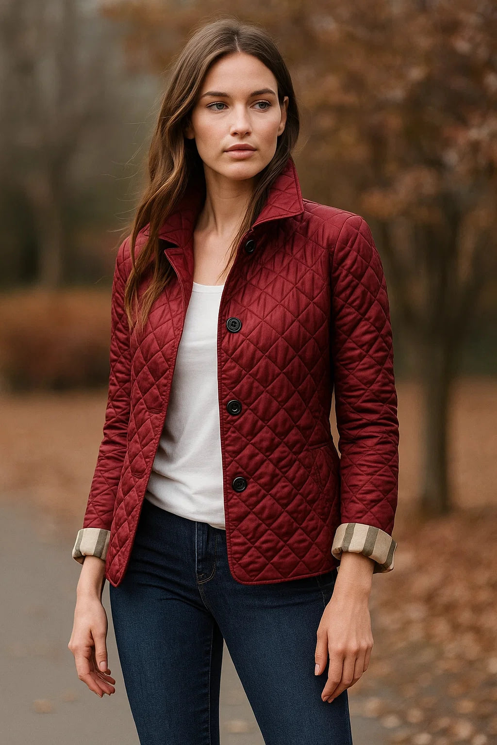 Elegante Zijden Damesjas – Lichtgewicht, Tijdloos & Comfortabel