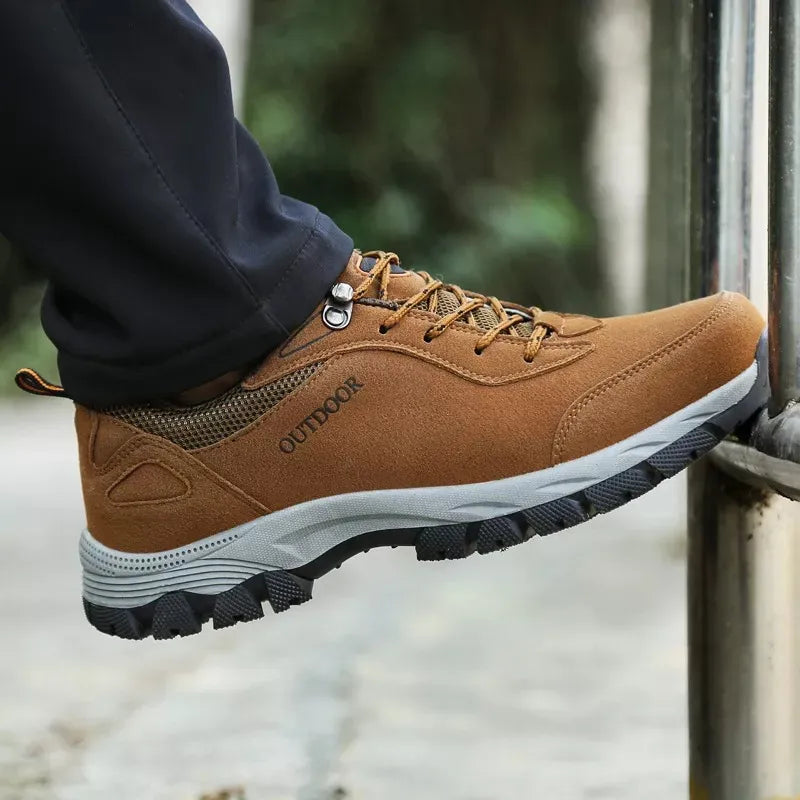 Heren Outdoor Wandelschoenen – Comfortabel, Ademend & Met Voetboogondersteuning