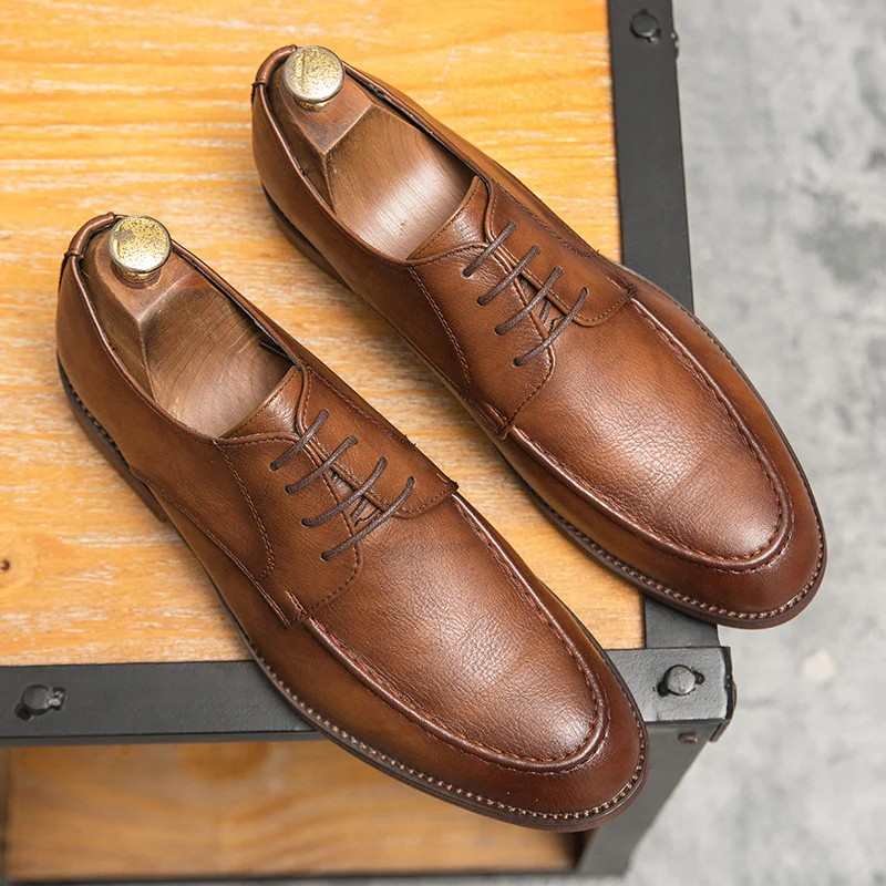 Leren Schoenen – Tijdloze Stijl, Duurzaam & Comfortabel