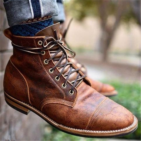 Leren Boots – Duurzaam Leer, Klassiek Ontwerp en Comfort voor Elke Gelegenheid