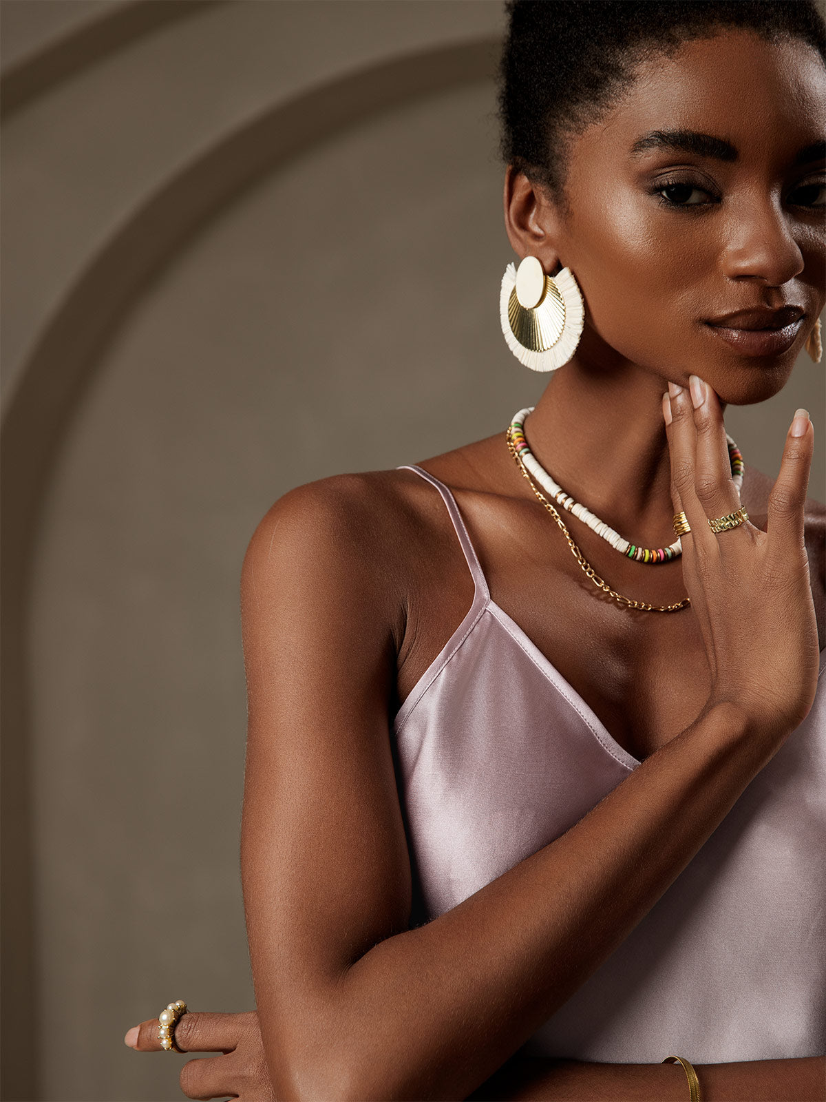 Luxe Zijde Slipjurk – Effen Kleur Elegante Nachtkleding & Loungewear voor Dames