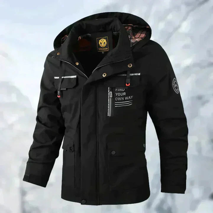 Waterdichte Outdoor Jas voor Heren – Weerbestendig Bescherming & Stijlvol Comfort