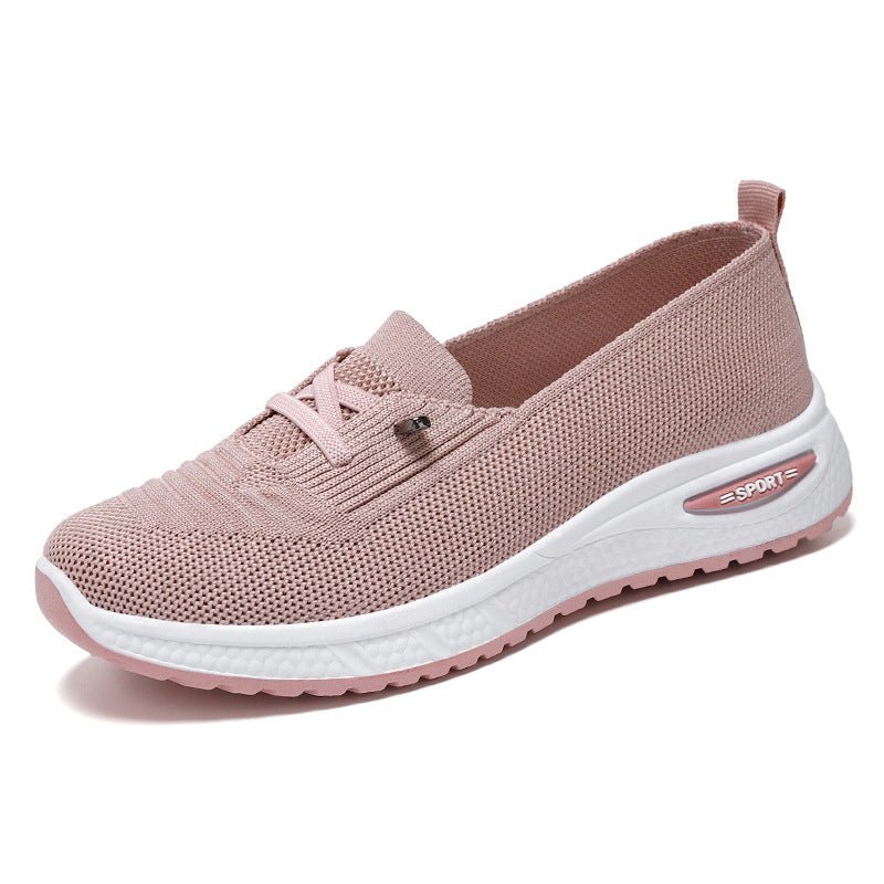 Dames Lichtgewicht Comfortschoenen – Ademend Instap Wandelsneakers met Voetboogondersteuning