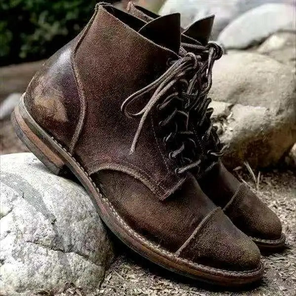 Leren Boots – Duurzaam Leer, Klassiek Ontwerp en Comfort voor Elke Gelegenheid
