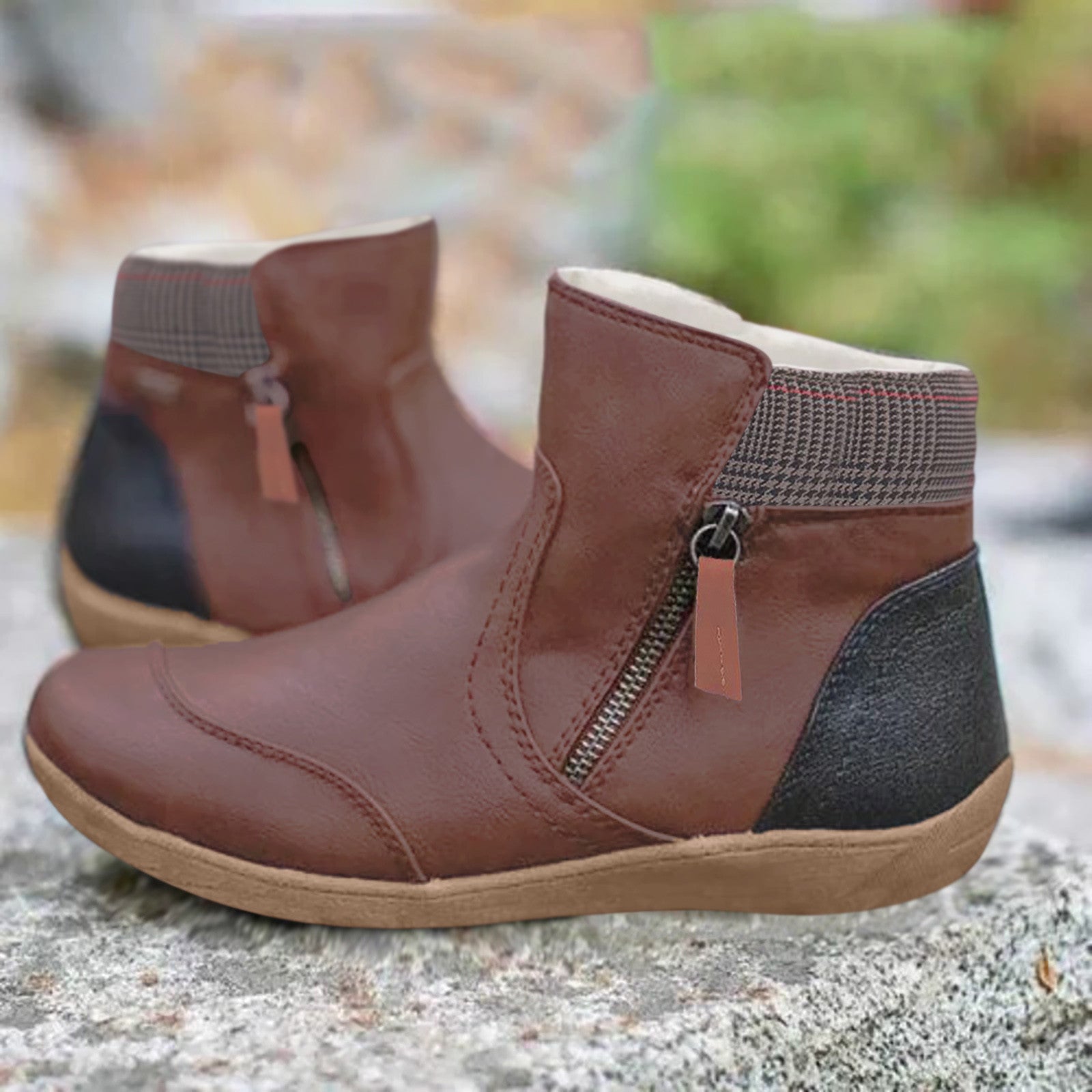 Bont Enkellaarsjes – Warm, Comfortabel & Trendy