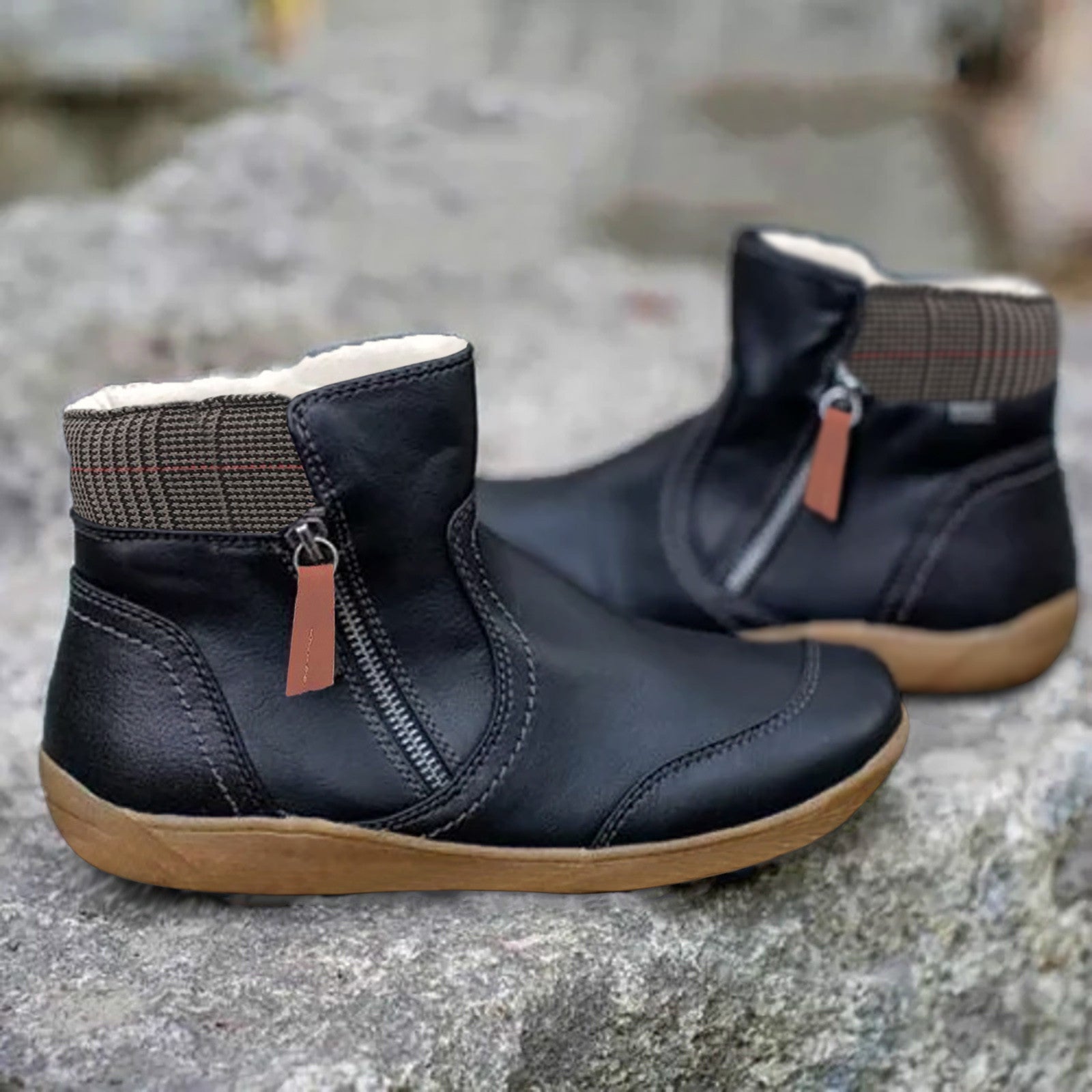 Bont Enkellaarsjes – Warm, Comfortabel & Trendy