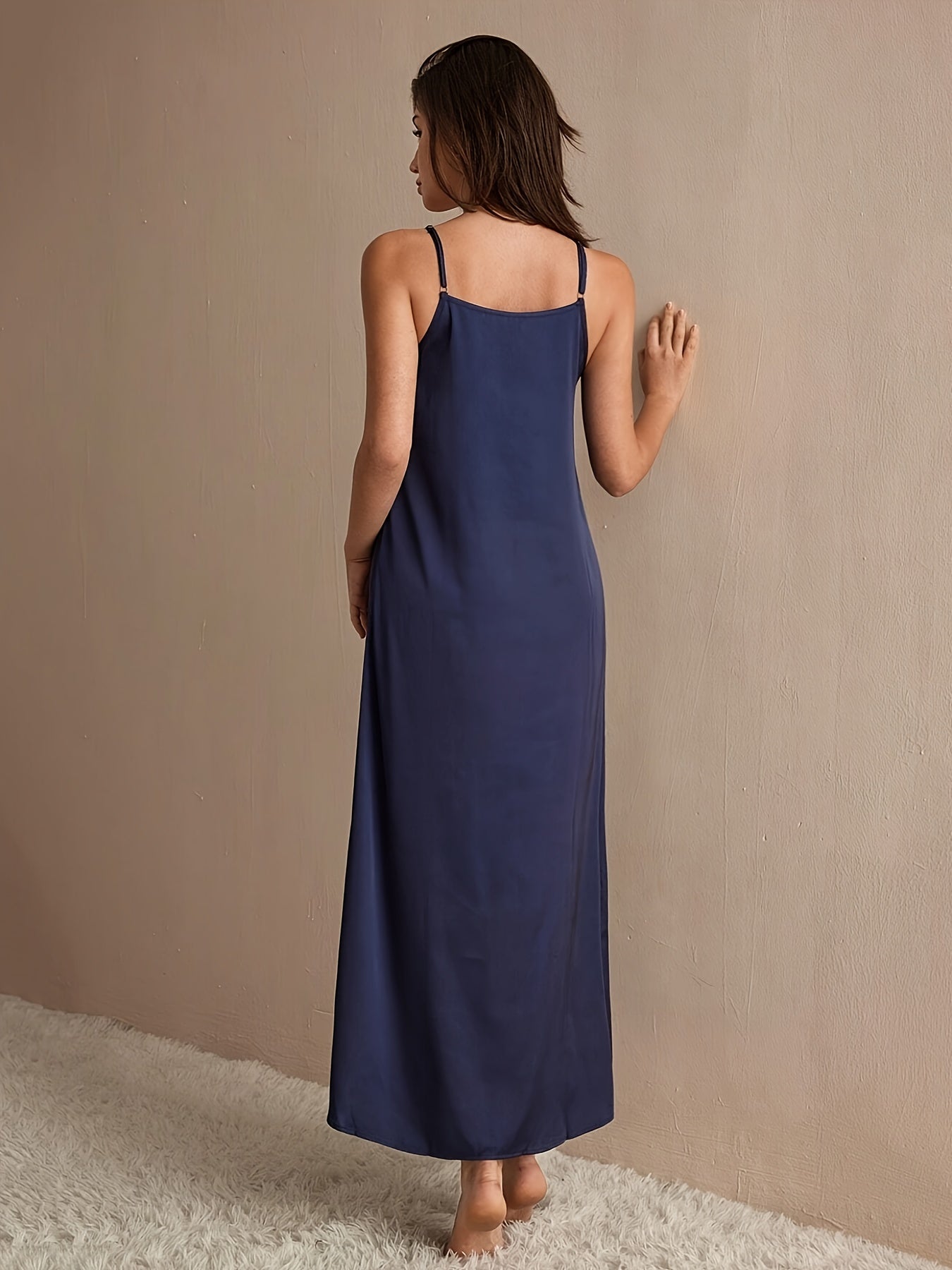 Effen Elegante en Sexy Camisole Jurk voor Dames – Huidvriendelijk en Comfortabel