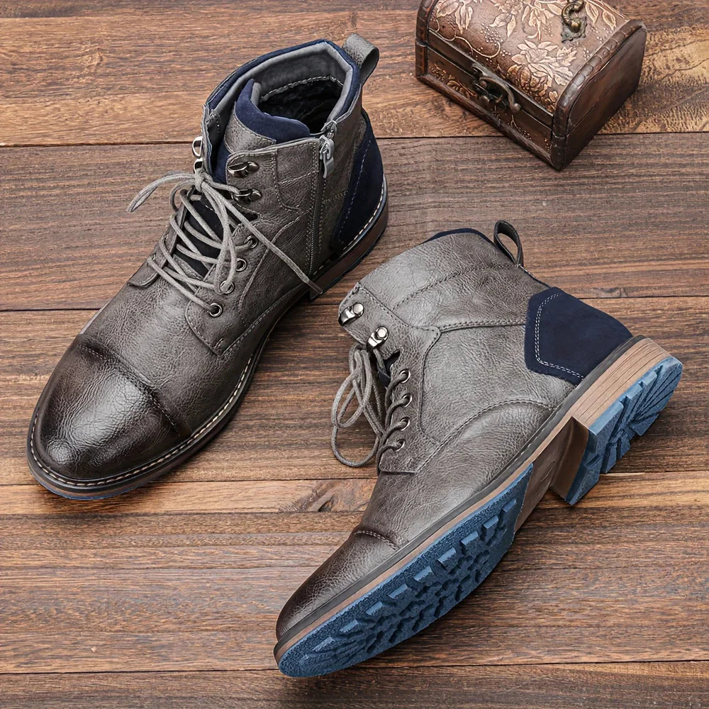 Klassieke Boots – Duurzaam Leer, Tijdloos Ontwerp voor Stijl en Comfort