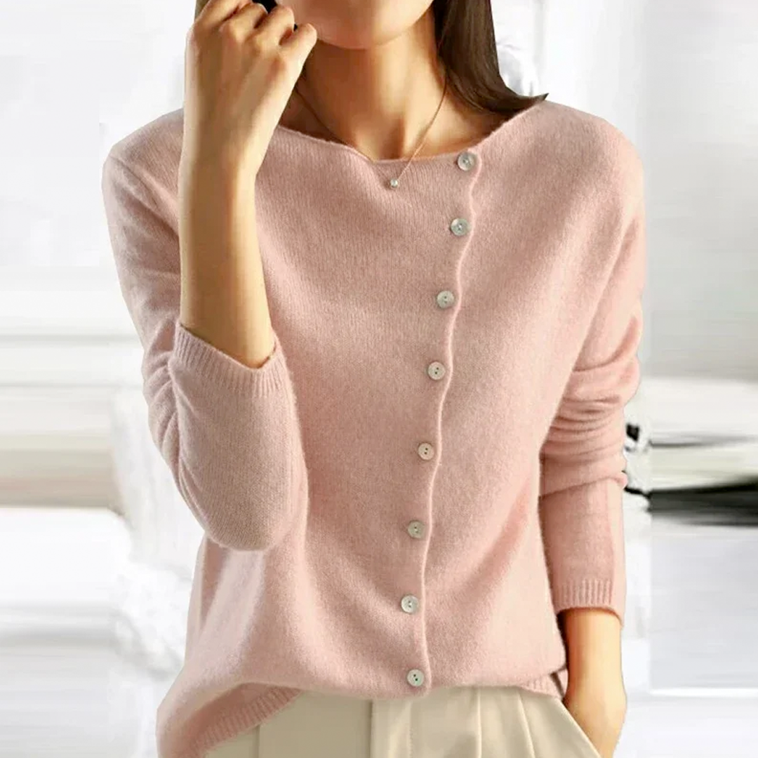 Elegante Wol-Cardigan – Luxe Dames Cardigan van Hoogwaardige Wol