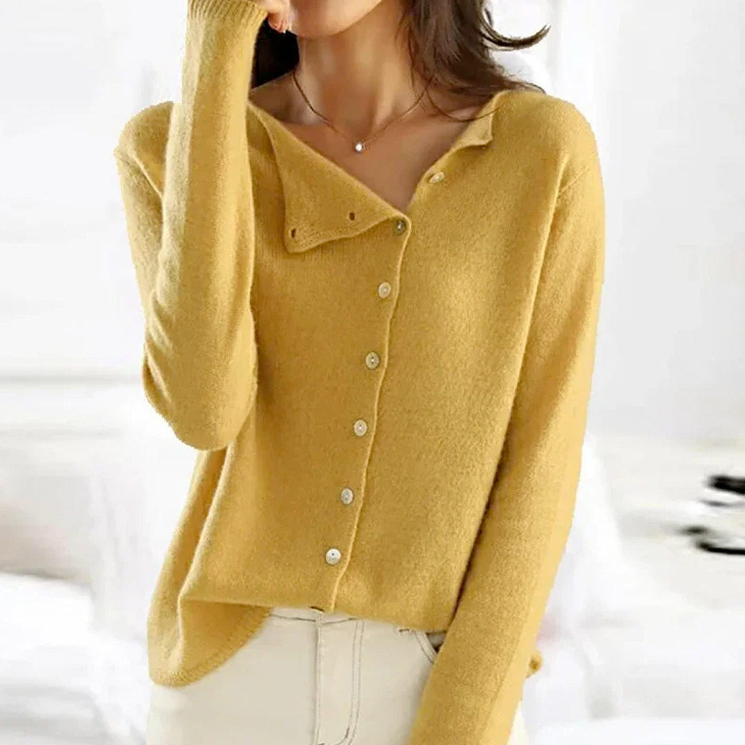 Elegante Wol-Cardigan – Luxe Dames Cardigan van Hoogwaardige Wol
